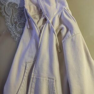 Crème TNA artizia full zip oversized Hoodie